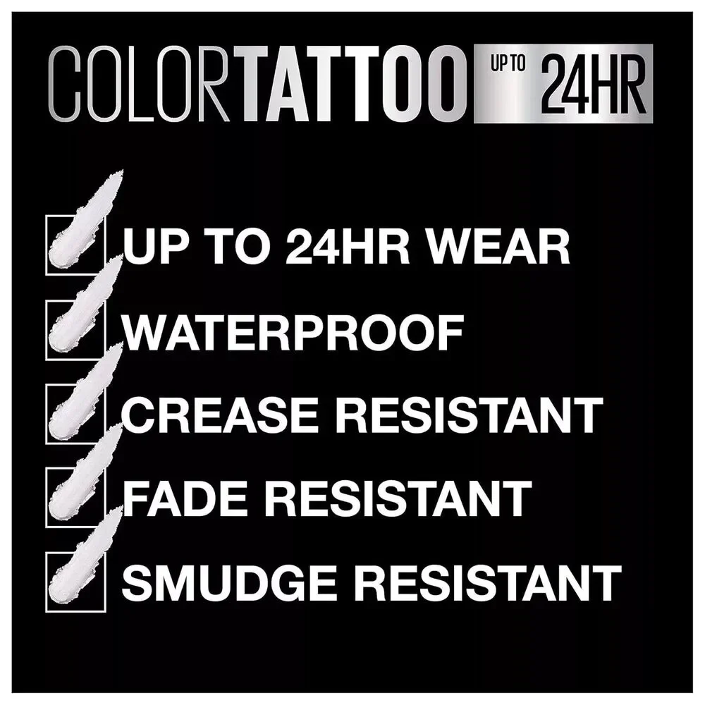 Maybelline color tattoo